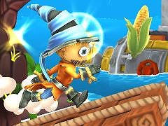 Switch「Stitchy in Tooki Trouble」の配信がスタート。トウモロコシの奪還を目指す,コミカルなビジュアルが特徴の横スクロールアクション
