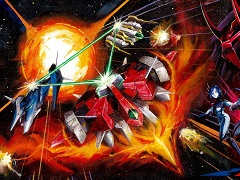 自在合体STG「ソルクレスタ」,無料体験版を配信。”ドラマティックDLC”の一部コンテンツがプレイ可能に