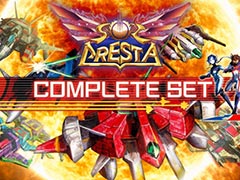 味方機と自由に合体・分離して戦える自在合体STG「ソルクレスタ」,本編と追加DLCがセットになった「コンプリートセット」を本日発売