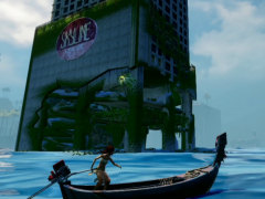 探索ADV「ミクと水没都市」プレイレポート。少女は弟の命を救うため,水没した廃墟をさまよう
