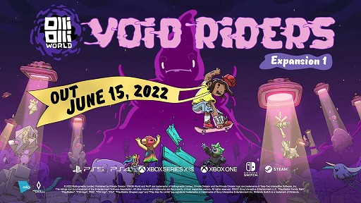 OlliOlli World: VOID Riders<br>Gameplay Reveal Trailer
