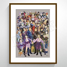 画像集#002のサムネイル/「逆転裁判」シリーズ20周年記念の描きおろしイラストが公開に。記念イラストを活用した新商品の受注もスタート