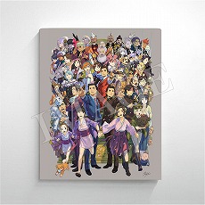 画像集#003のサムネイル/「逆転裁判」シリーズ20周年記念の描きおろしイラストが公開に。記念イラストを活用した新商品の受注もスタート