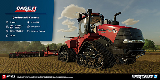 画像集#001のサムネイル/「Farming Simulator 22」，アップデートデータ“バージョン1.2”を実装。新ブランドを含む16台の車両が追加に