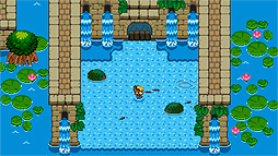 画像集#006のサムネイル/「Ocean's Heart」が日本語に対応。ピクセルアートで描かれた島々を探索する,“ゼルダの伝説”風のアクションRPG