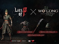 「Lies of P」に「Wo Long」とコラボした新たな武器や衣装が本日登場。アップデート記念のセールも順次実施予定