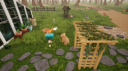 画像ギャラリー No.004のサムネイル画像 / 「Bunhouse」が10月20日にSteamでリリース。かわいらしいウサギとなって植物を育て，販売していく温室管理ゲーム