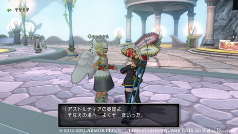 画像集#012のサムネイル/「ドラゴンクエストX 天星の英雄たち オンライン」の舞台は天使が暮らす浮遊都市“天星郷フォーリオン”。新職業“海賊”も登場