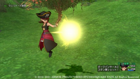 画像集#009のサムネイル/「ドラゴンクエストX 天星の英雄たち オンライン」の新職業“海賊”の情報が公開。銃や大砲を使った広範囲の特技が魅力