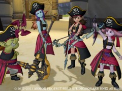 「ドラゴンクエストX 天星の英雄たち オンライン」の新職業“海賊”の情報が公開。銃や大砲を使った広範囲の特技が魅力