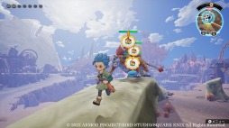 画像集#002のサムネイル/「ドラゴンクエスト トレジャーズ 蒼き瞳と大空の羅針盤」,カミュとマヤを導く精霊や,お宝探しの能力“お宝コンパス”などを紹介
