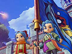 「ドラゴンクエスト トレジャーズ 蒼き瞳と大空の羅針盤」の最新情報を公開。お宝探しのための”団”と,冒険の中心となる”拠点”の詳細が明らかに