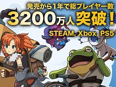 「パルワールド」リリース1年で総プレイヤー数が3200万人を突破。今後はクロスプレイやエンディングの実装を予定