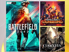 フリープレイに「バトルフィールド 2042」と「Minecraft Dungeons」「CODE VEIN」が登場。PS Plus,3月のラインナップを発表