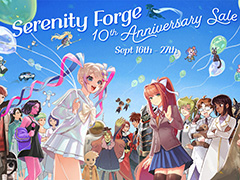 「ドキドキ文芸部プラス!」「LISA」シリーズなどが値下げ。Serenity Forge,10周年を記念したセールを開催中