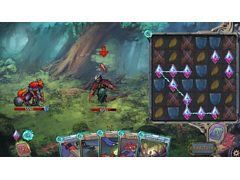 「Demon's Mirror」が2022年にリリース。デッキ構築のほか,タイルボードを連鎖させて戦うカードバトルゲーム