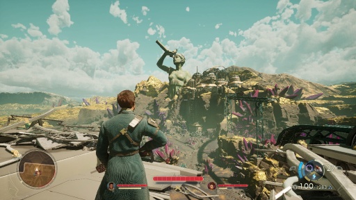 ꡼ No.008Υͥ / Υץ쥤ݡϺ鷯⥹ڡ󥸥㡼 ֥å桼⥢ܤϤ⤭δΩThe Outer Worlds 2