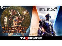Steam版「ELEX II」「Titan Quest」など全46タイトルが最大80%オフに。THQ Nordicが秋のセールを10月18日まで開催中