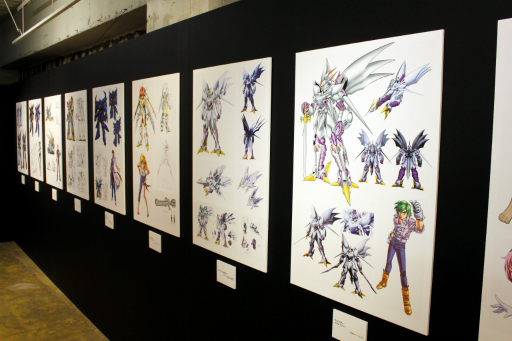 画像集#005のサムネイル/「スーパーロボット大戦OG展」が本日より開催。シリーズで活躍したオリジナルキャラクターたちの設定資料やイラストなどが一堂に会する