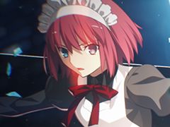 「MELTY BLOOD: TYPE LUMINA」,プレイアブルキャラ“翡翠”のバトルトレイラーが公開。飛び道具や設置技を駆使して戦う寡黙な使用人