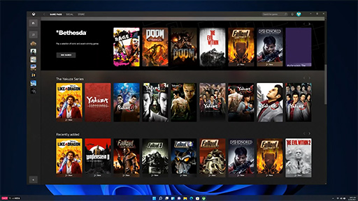 画像集#003のサムネイル/Microsoft，次世代Windows「Windows 11」を2021年後半にリリース。ゲーム関連機能を強化してAndroidアプリの実行も可能に