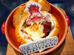 「聖剣伝説」シリーズの名シーンやあのモフモフを再現したコラボメニューも! スクエニカフェ×「聖剣伝説 ECHOES of MANA」レポート