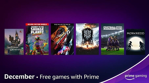 画像集#003のサムネイル/Prime Gaming，12月のフリープレイに「NFS：Hot Pursuit Remastered」ほか，「Frostpunk」「Morkredd」など8タイトルが登場