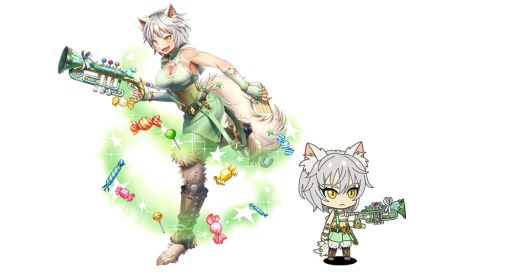 画像集#002のサムネイル/「ナナリズムダッシュ」にホワイトデー衣装のクゥ（CV：天海由梨奈）が登場