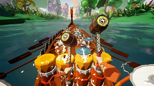 画像集#002のサムネイル/「Ragnarock」日本語版がSteamにて本日リリース。ロック/メタル系のVRリズムゲーム