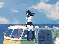 謎の疫病で崩壊した世界を少女が旅するテキストADV「ナツノカナタ」のSteamストアページが公開。プレイヤーは異世界から少女をサポート