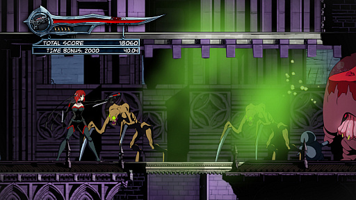画像集#003のサムネイル/「BloodRayne Betrayal: Fresh Bites」が現地時間9月9日にリリース。女吸血鬼が繰り広げる2D横スクロールACTをリマスター