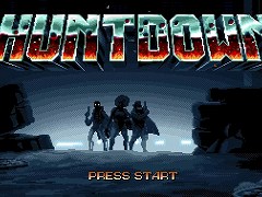 PS4/Switch向けパッケージ版「Huntdown」が10月28日に発売決定。予約特典にはバッジセットと,昔ながらのゲームマニュアルが付属