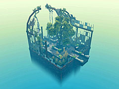 「Cloud Gardens」,製品版の発売が9月1日に決定。廃墟に種を植えて植物を育て,幻想的な景色を楽しもう