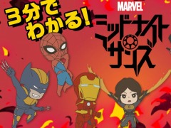 「マーベル ミッドナイト・サンズ」,キュートな姿のマーベルヒーローが登場する解説動画を公開。最大40%となるセール開催中