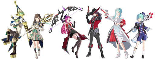 画像集#002のサムネイル/「テイルズ オブ ルミナリア」で全キャラクターの★5衣装と武器がピックアップされるガシャが開催