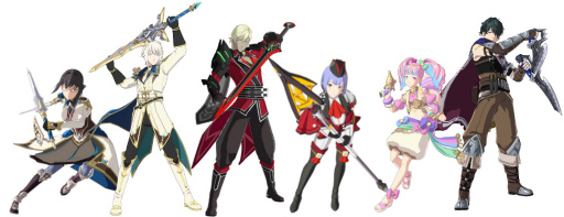 画像集#003のサムネイル/「テイルズ オブ ルミナリア」で全キャラクターの★5衣装と武器がピックアップされるガシャが開催