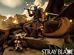 相棒のオオカミと共に冒険を繰り広げる高難度アクションRPG「Stray Blade」,4月21日に発売決定。古代遺跡で過酷な戦いに挑め