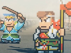 「くにおくんの三国志だよ全員集合!」のOP映像,「熱血硬派くにおくん外伝 リバーシティガールズ2」の1stトレイラーが公開
