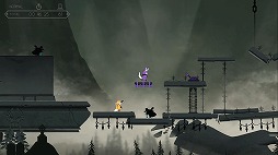 画像集#006のサムネイル/「Brain Meltdown - Into Despair」が本日発売。1人で2人のキャラクターを同時に操作する2Dアクション