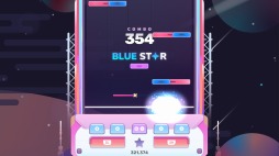 画像集 No.003のサムネイル画像 / 宇宙旅行をテーマとしたリズムゲーム「Sixtar Gate: STARTRAIL」のSwitch版，本日リリース。新要素シフトノーツやADVモードを追加
