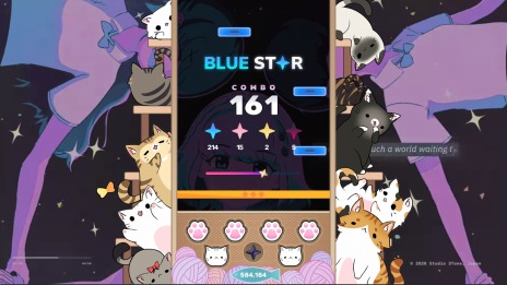 画像集 No.012のサムネイル画像 / 宇宙旅行をテーマとしたリズムゲーム「Sixtar Gate: STARTRAIL」のSwitch版，本日リリース。新要素シフトノーツやADVモードを追加