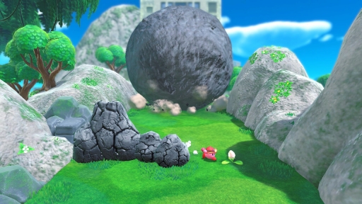 画像集#048のサムネイル/「星のカービィ ディスカバリー」プレイレポート。シリーズ最新作は遊びやすさとかわいさ,“探索と発見”の楽しさが魅力の3Dアクション