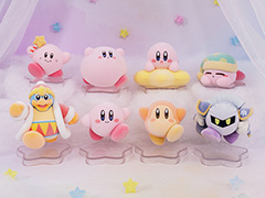 カービィやワドルディたちがふわふわ素材のフロッキードールになって登場。「星のカービィ プププどーる」,本日発売