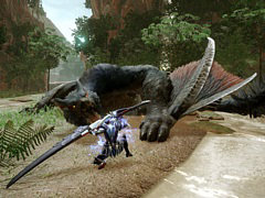 「モンスターハンターライズ:サンブレイク」,ランスと太刀の新アクションを解説する紹介映像を公開