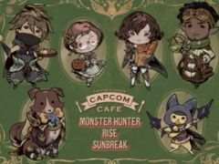カプコンカフェ×「モンスターハンターライズ:サンブレイク」で販売するグッズの情報を公開。一部グッズは「カプとれ」に登場予定