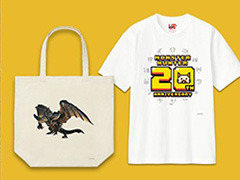 「モンハン」20周年デザインのオリジナルTシャツなどが作れる! 自分だけのアパレルを作れるサービス「UTme!」にモンハンのスタンプが登場
