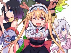 「小林さんちのメイドラゴン 炸裂!!ちょろゴン☆ブレス」がPS4/Switch向けに2022年春発売。“飛んで撃って殴る”爽快シューティングゲーム