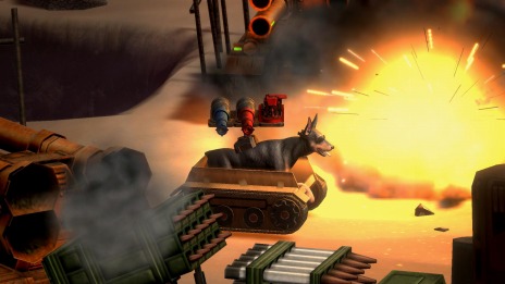 画像集#019のサムネイル/「METAL DOGS」にシリーズ伝統の乗り物風装備“ポチタンク”が登場。店舗別のオリジナル特典やパッケージ限定版の情報を公開