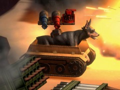 「METAL DOGS」にシリーズ伝統の乗り物風装備“ポチタンク”が登場。店舗別のオリジナル特典やパッケージ限定版の情報を公開