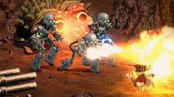 画像集#011のサムネイル/「METAL DOGS」のPS4/Switch版が4月8日（柴犬の日）に登場。Steamアーリーアクセス版の当初から追加された要素をまとめて紹介